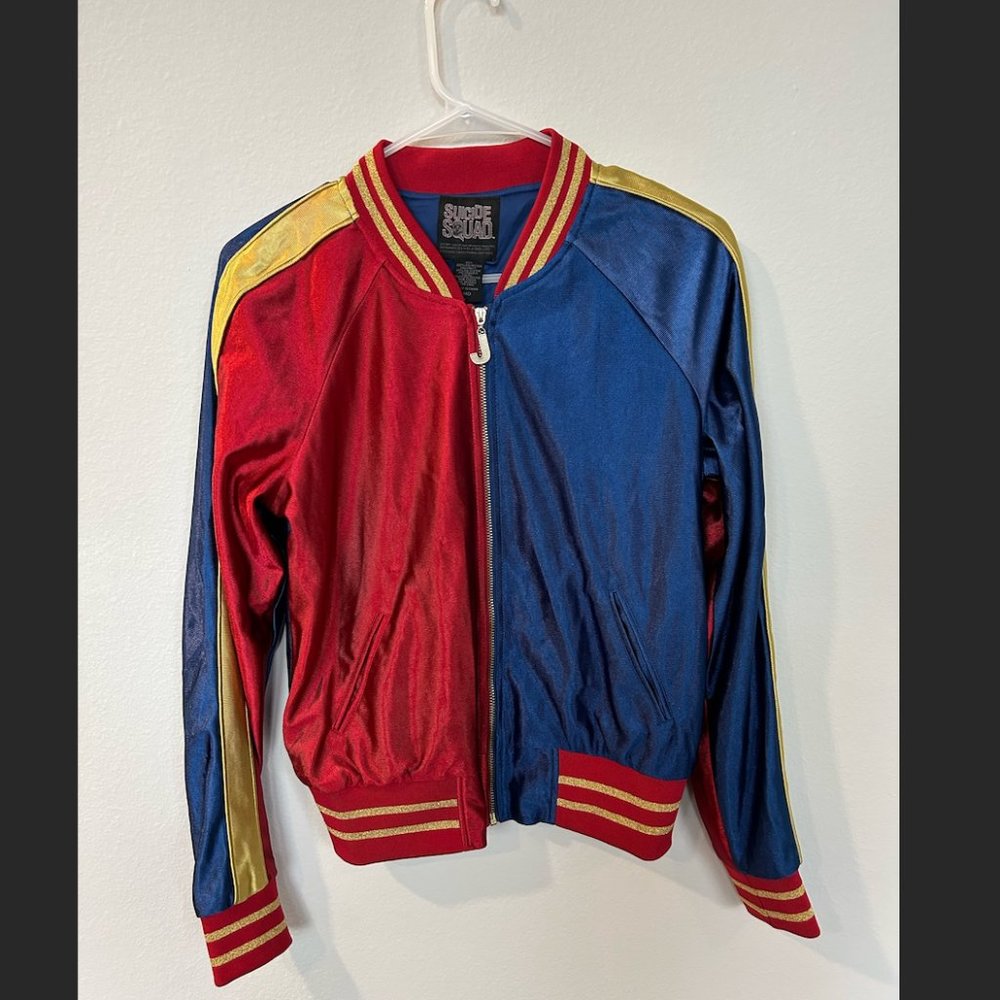Harley Quinn Suicide Squad Zip Up Jacket Size M